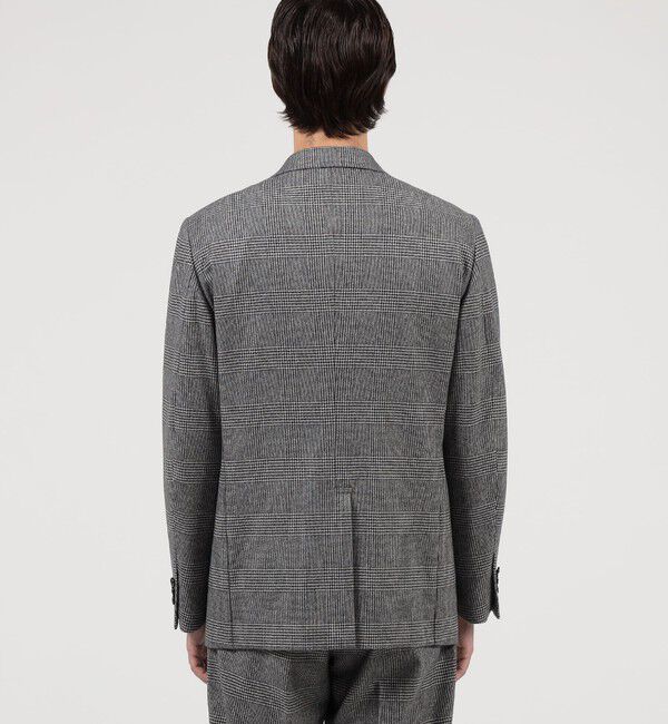 TOMORROWLAND MENS「カレッジフランネルウール シングルブレステッド3Bジャケット」|テーラードジャケット|