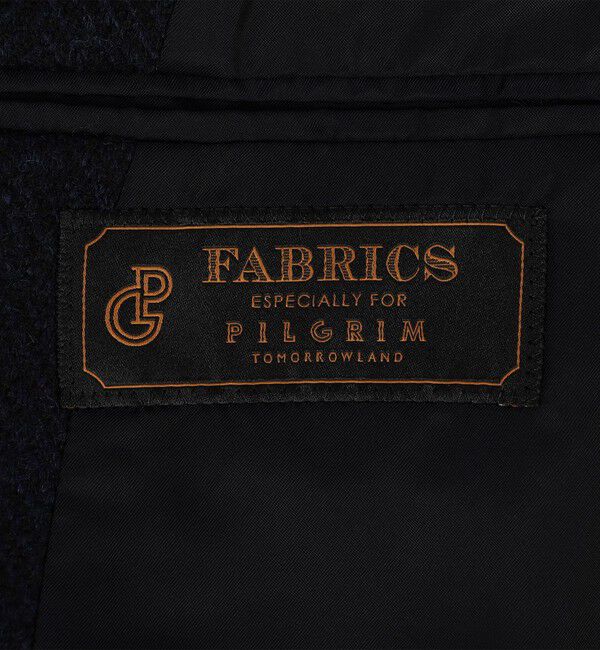 TOMORROWLAND MENS「プレミアムシェットランドウール ショートポロコート」|ピーコート|