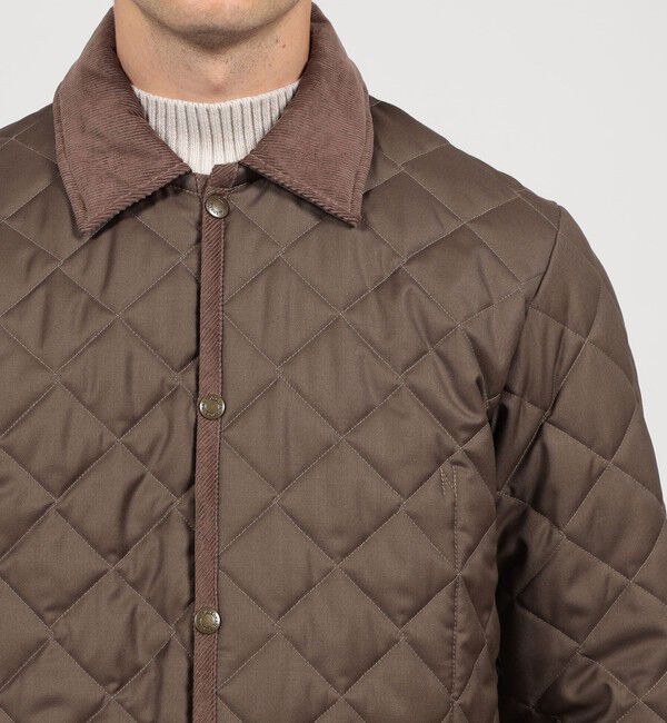 TOMORROWLAND MENS「【別注】LAVENHAM DENHAM ウールキルティングブルゾン V.B.CANONICO」|ブルゾン・スタジャン|