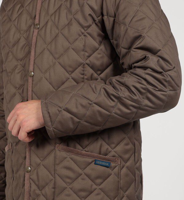 TOMORROWLAND MENS「【別注】LAVENHAM DENHAM ウールキルティングブルゾン V.B.CANONICO」|ブルゾン・スタジャン|