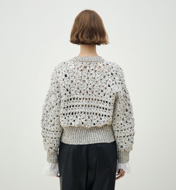 MACPHEE「ルレックスハンドニット ジップアップカーディガン」|カーディガン|