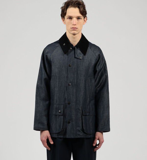 TOMORROWLAND MENS「【別注】Barbour Classic BEDALE ウールリネン ブルゾン DORMEUIL」|ブルゾン・スタジャン|