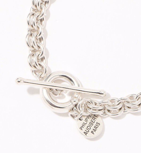 TOMORROWLAND GOODS「【別注】PHILIPPE AUDIBERT Otis laiton シルバーブレスレット」|ブレスレット・バングル|