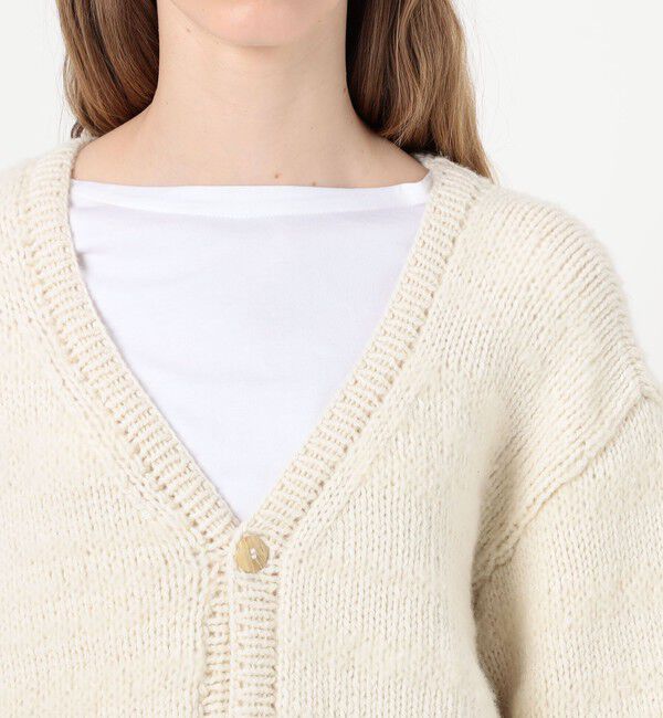 TOMORROWLAND GOODS「MAYDI AROMA Vネックカーディガン」|カーディガン|