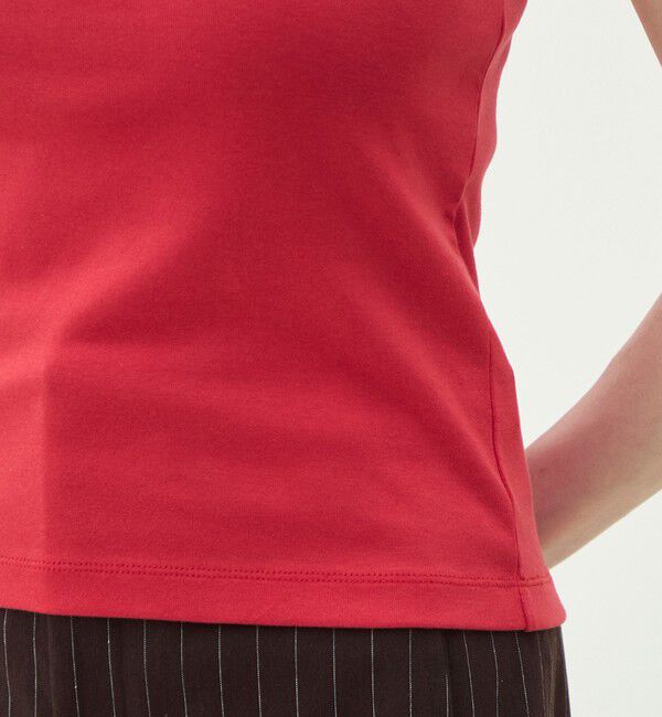 MACPHEE「シルキーリブ キャミソール」|キャミソール|