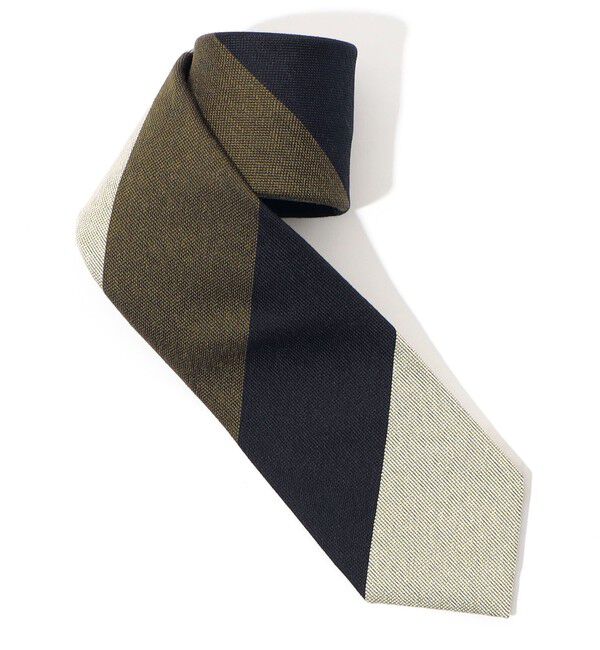 TOMORROWLAND GOODS「TOMORROWLAND シルク レジメンタルストライプネクタイ」|ネクタイ・蝶ネクタイ|