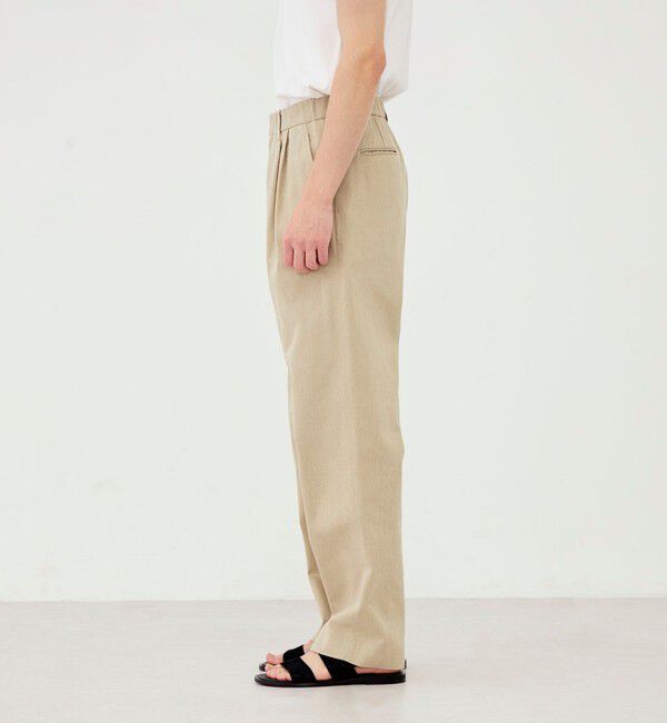 GALERIE VIE「ダストフェードツイル イージーツータックパンツ」|その他|