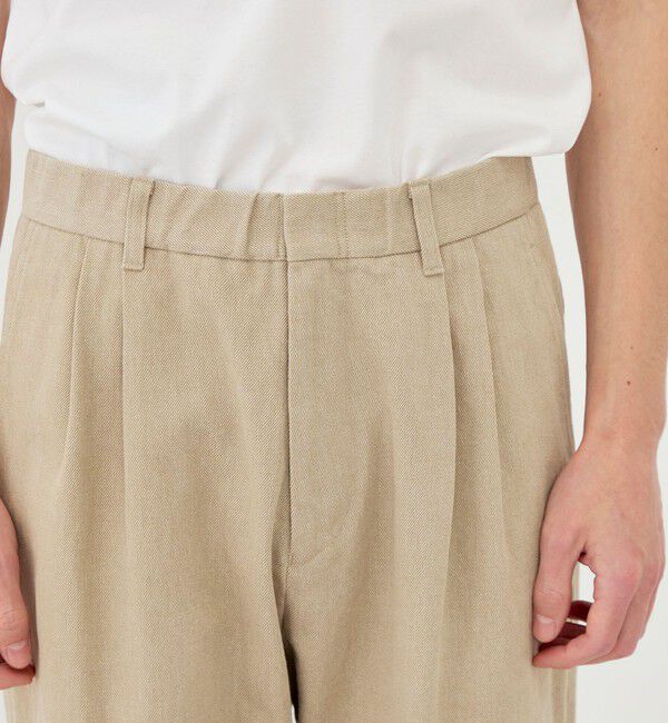GALERIE VIE「ダストフェードツイル イージーツータックパンツ」|その他|