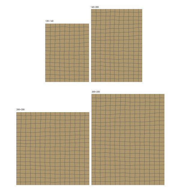 journal standard Furniture「GRID RUG 200x200 グリッド ラグ」|その他|