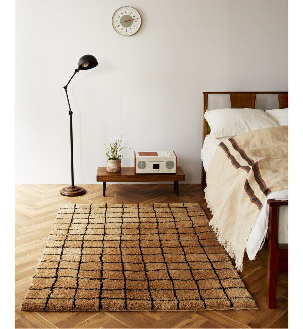 journal standard Furniture「GRID RUG 200x200 グリッド ラグ」|その他|
