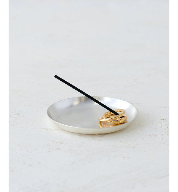 ACME「【fog linen work/フォグリネンワーク】SILVER PLATE ROUND S シルバートレイ」|香水・フレグランス|