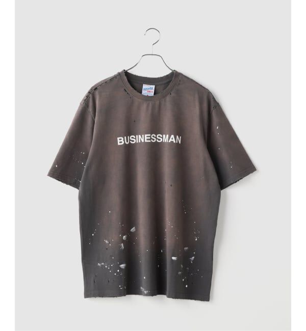 JOINT WORKS「PLATEAU STUDIO / プラトースタジオ Vintage tee - business」|Tシャツ・カットソー|ブラック