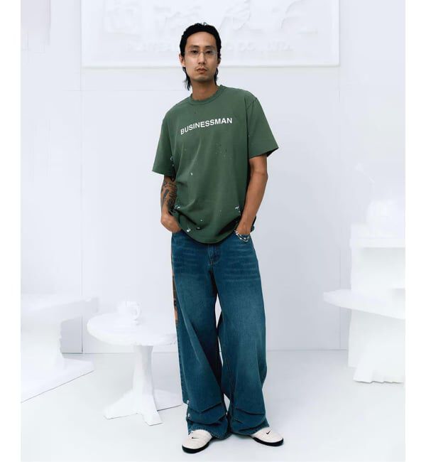 JOINT WORKS「PLATEAU STUDIO / プラトースタジオ Vintage tee - business」|Tシャツ・カットソー|