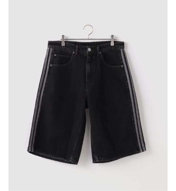 JOINT WORKS「adidas originals / アディダス オリジナルス FIREBIRD ADICOLOR DENIM SHORTS」|その他|ブラック