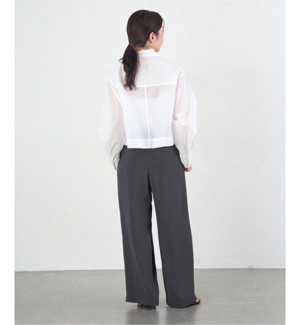 IENA「ダブルサテンイージーパンツ」|その他|