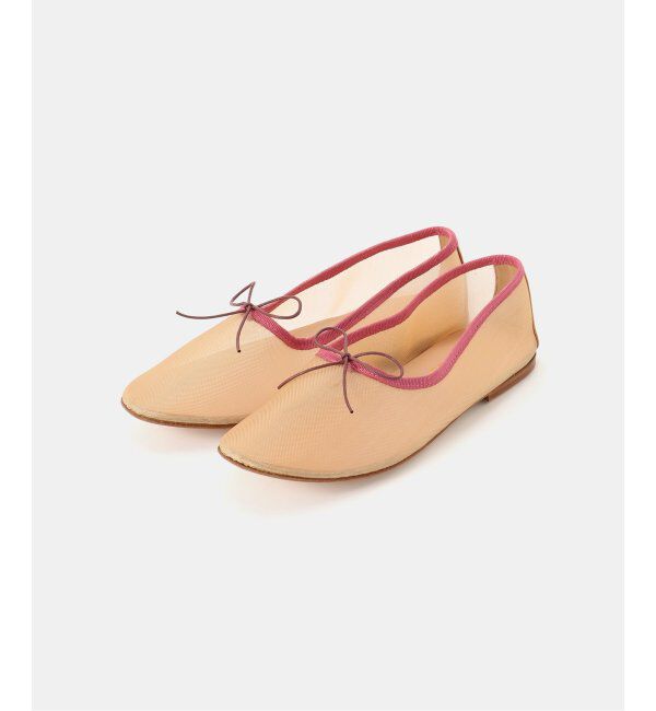 IENA LA BOUCLE「SPELTA/スペルタ 別注メッシュバレエシューズ」|バレエシューズ|ナチュラル