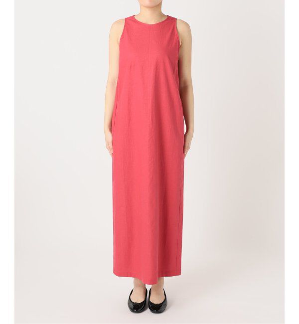 SLOBE IENA「リネンレーヨンノースリーブナローワンピース」|ワンピース|