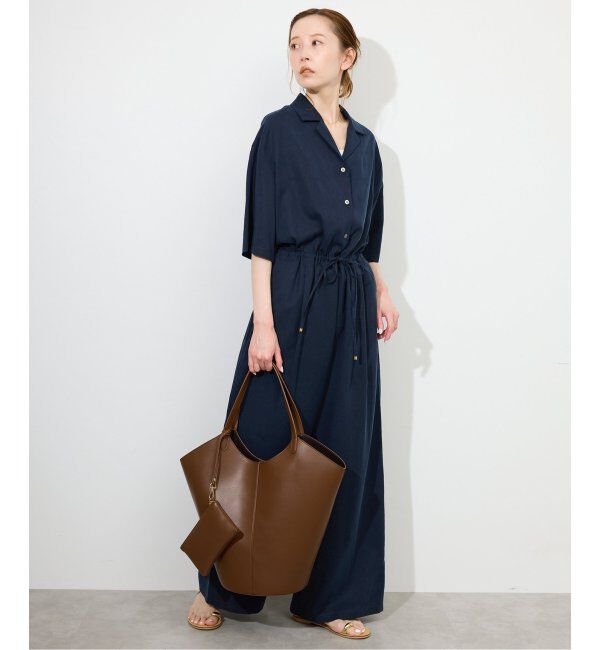 SLOBE IENA「ハーフスリーブオールインワン」|オールインワン|