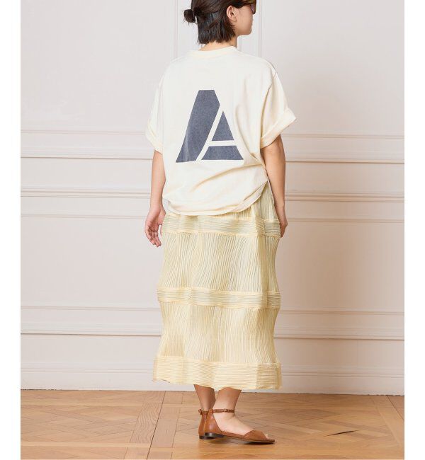 IENA LA BOUCLE「blurhms ROOTSTOCK/ブラームス ルーツストック PRINT Tシャツ BROOTS25S36D」|Tシャツ・カットソー|