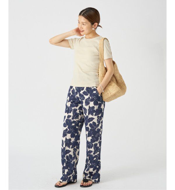 IENA「FLORE FLORE/フローレフローレ CAR TEE Tシャツ」|Tシャツ・カットソー|