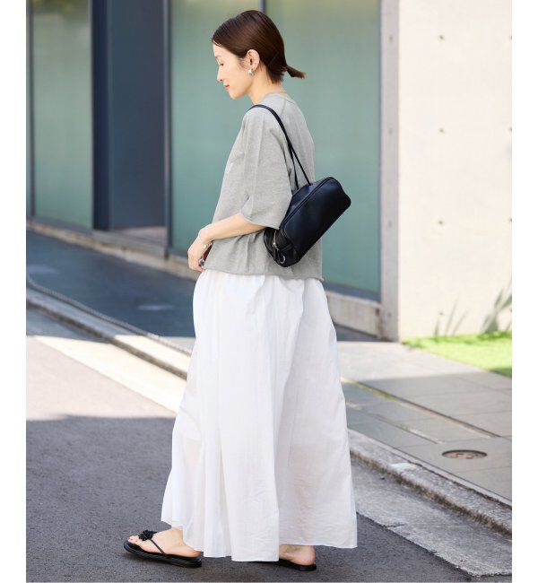 IENA「LEVITAロゴ ハーフスリーブプルオーバー」|ニット・セーター|