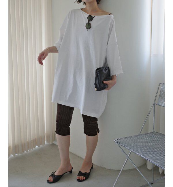 SLOBE IENA「《2枚セット/追加》Plus by ONIT/オニット SLOBE別注 BIG TEE レギンスセット」|Tシャツ・カットソー|