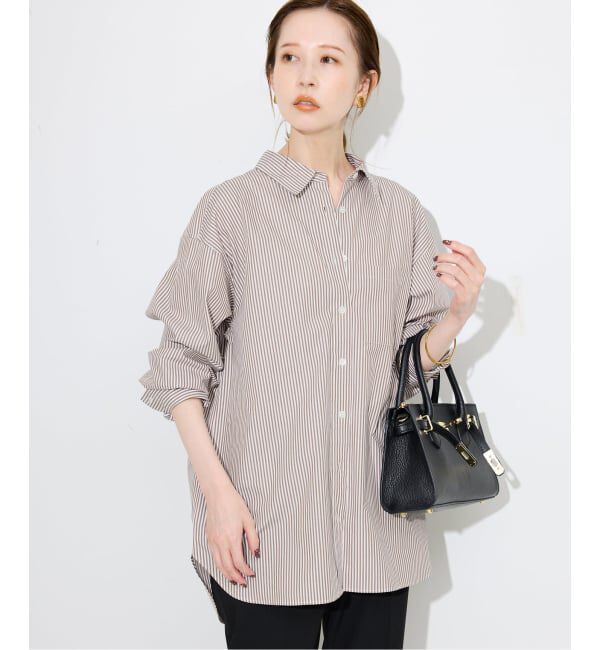 SLOBE IENA「コットンブロードベーシックシャツ」|シャツ・ブラウス|