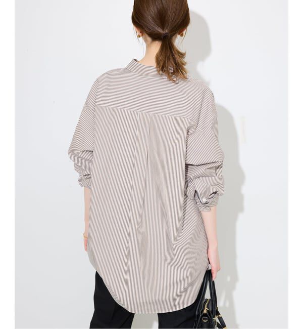 SLOBE IENA「コットンブロードベーシックシャツ」|シャツ・ブラウス|