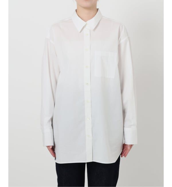 SLOBE IENA「コットンブロードベーシックシャツ」|シャツ・ブラウス|