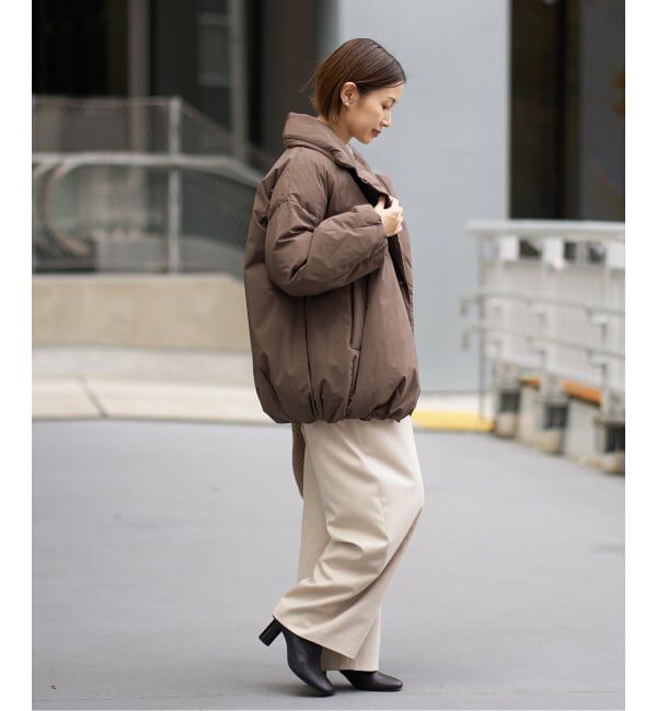 IENA「ARTIROSA 撥水テイラーコクーンダウン」|ダウン|