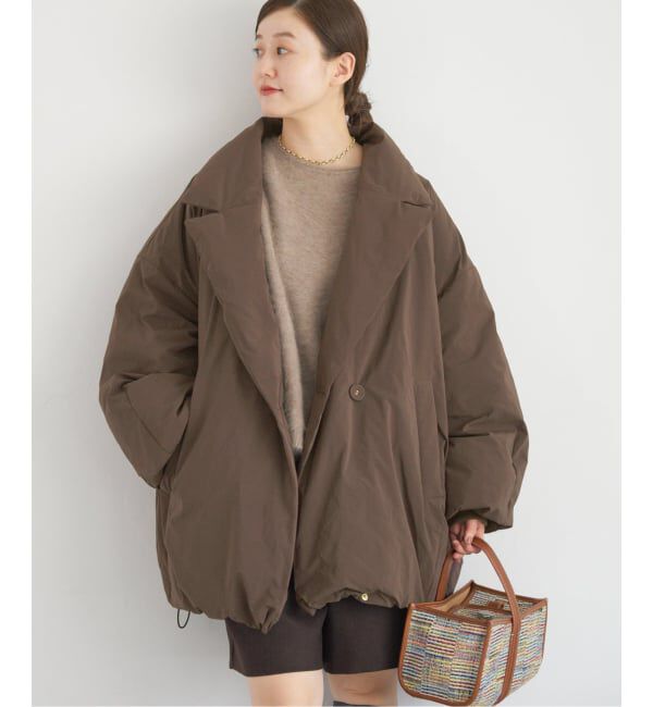 IENA「ARTIROSA 撥水テイラーコクーンダウン」|ダウン|