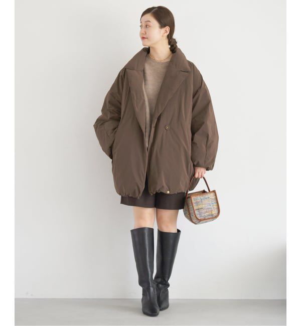 IENA「ARTIROSA 撥水テイラーコクーンダウン」|ダウン|