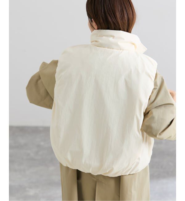 IENA「撥水ウォッシャブル中綿ベスト」|ダウン|