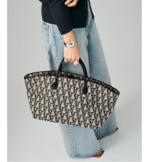 VERMEIL par iena「《追加2》SHIME シィメ 別注 マルシェトートバッグ」|トートバッグ|