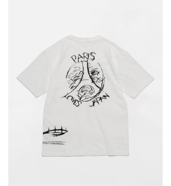 Paris Saint-Germain「【隈 研吾 &times; Paris Saint-Germain】グラフィックプリント Tシャツ」|Tシャツ・カットソー|