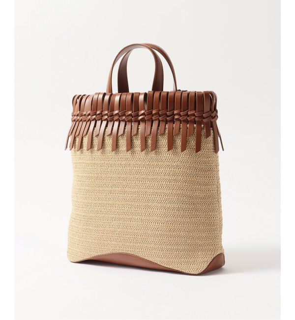 EDIFICE「【LAvenir / ラ・ヴェニール】Alaas Mesh」|トートバッグ|ナチュラル