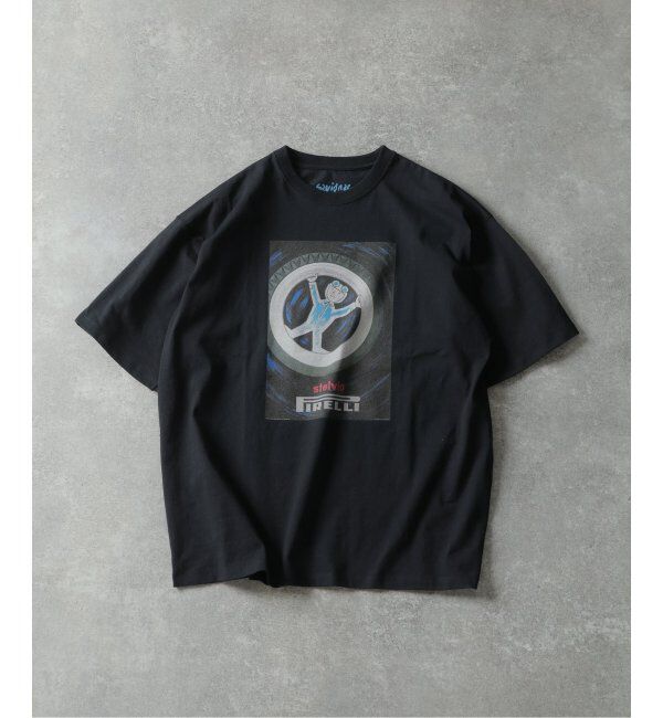 417 EDIFICE「SAVIGNAC サヴィニャック 別注 French Company プリントTシャツ 2」|Tシャツ・カットソー|