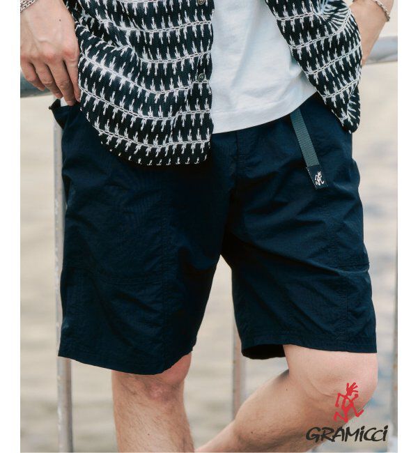 417 EDIFICE「GRAMICCI グラミチ 417別注 ナイロンギアショーツ GMP5-S2038」|その他|ブラック