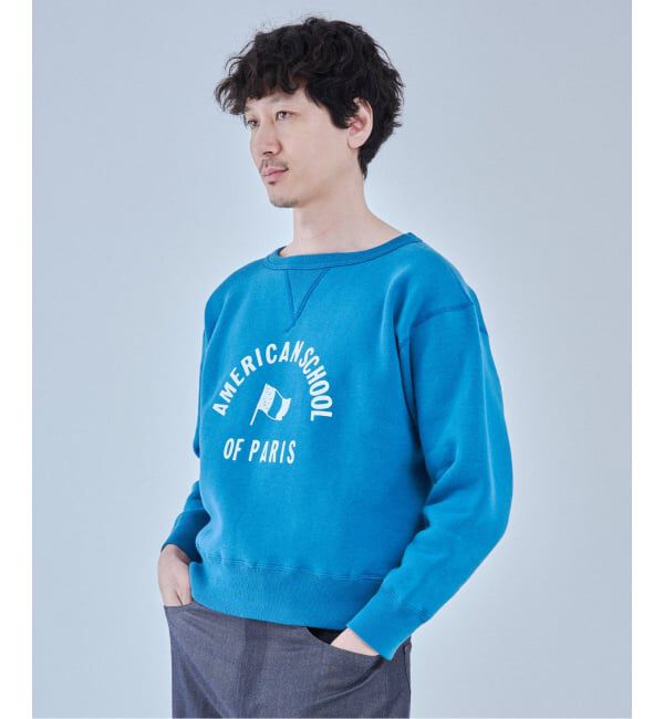 EDIFICE「YOUNG & OLSEN(ヤング アンド オルセン) 別注 French University スウェット」|スウェット・ジャージ|