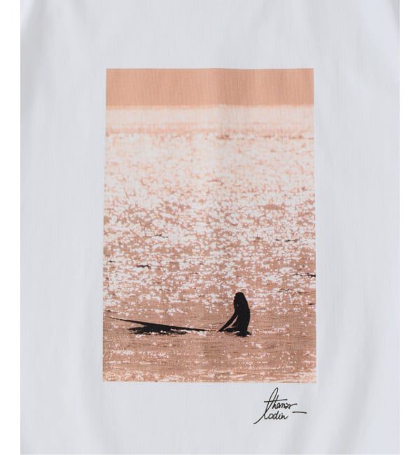 EDIFICE「THOMAS LODIN(トーマス ロディン) 別注 フォト プリント Tシャツ」|Tシャツ・カットソー|