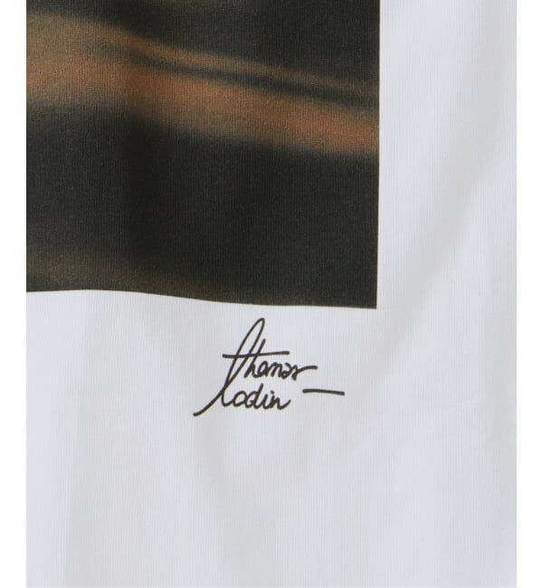 EDIFICE「THOMAS LODIN(トーマス ロディン) 別注 フォト プリント Tシャツ」|Tシャツ・カットソー|