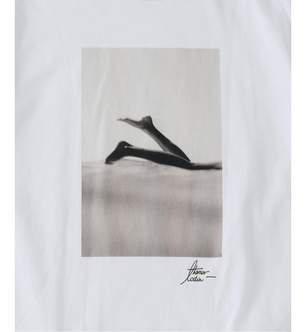 EDIFICE「THOMAS LODIN(トーマス ロディン) 別注 フォト プリント Tシャツ」|Tシャツ・カットソー|
