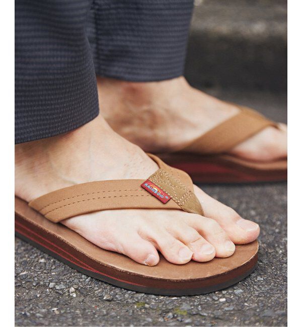 JOURNAL STANDARD relume「RAINBOW SANDALS / レインボーサンダル 別注 Double Layer レザーサンダル」|サンダル|