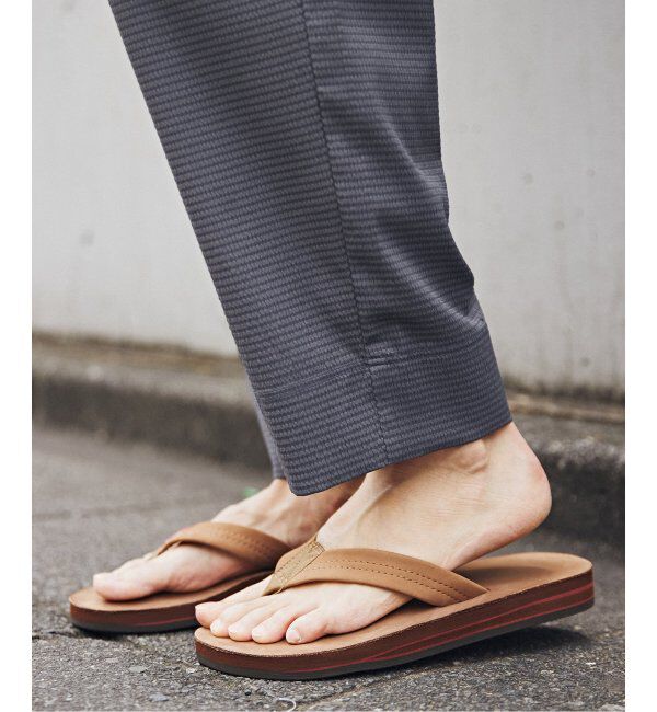 JOURNAL STANDARD relume「RAINBOW SANDALS / レインボーサンダル 別注 Double Layer レザーサンダル」|サンダル|