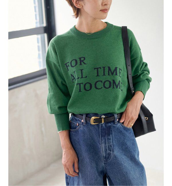 JOURNAL STANDARD relume「《追加2》コットンカシミヤロゴニット」|ニット・セーター|