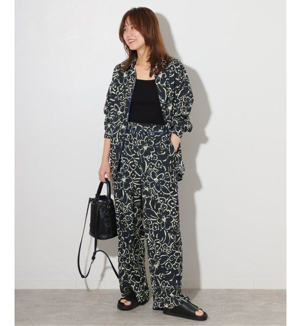 JOURNAL STANDARD relume「ラインフラワーオーバーサイズシャツ」|シャツ・ブラウス|