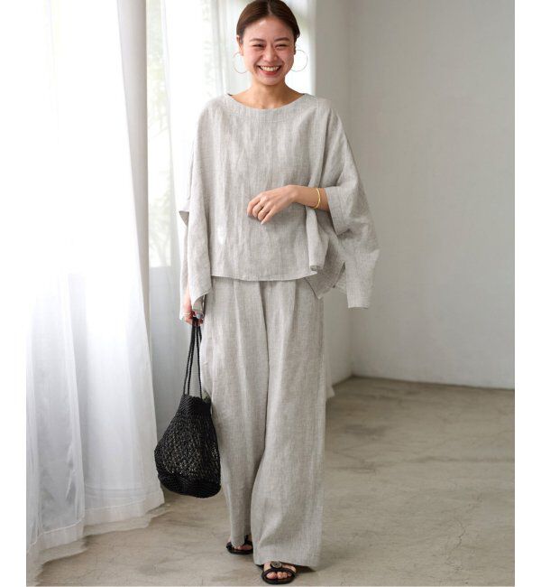 JOURNAL STANDARD relume「《追加》手洗い可 / No.14フレンチリネンワイドイージー」|その他|