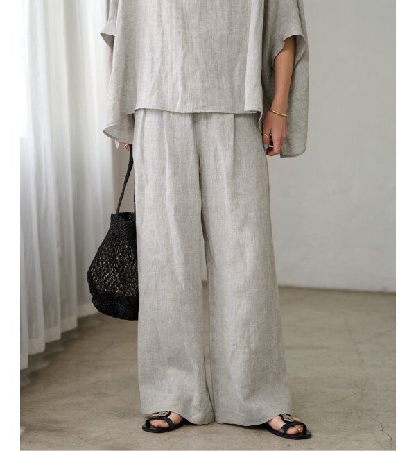 JOURNAL STANDARD relume「《追加》手洗い可 / No.14フレンチリネンワイドイージー」|その他|