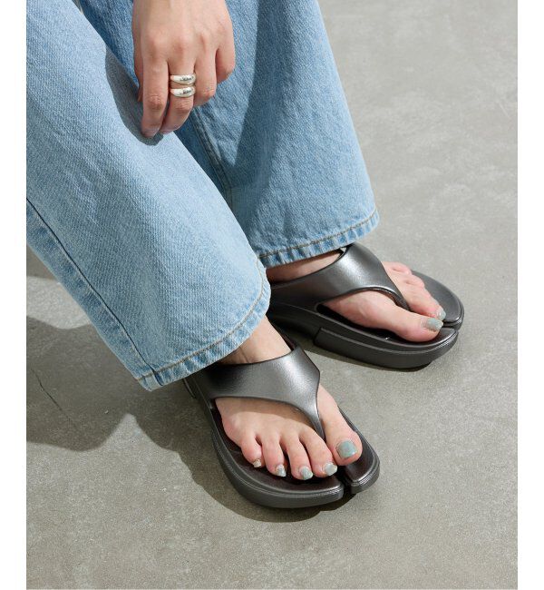 JOURNAL STANDARD「【Paes/ペイズ】 FLIP FLOP Coating：サンダル」|サンダル|メタリック