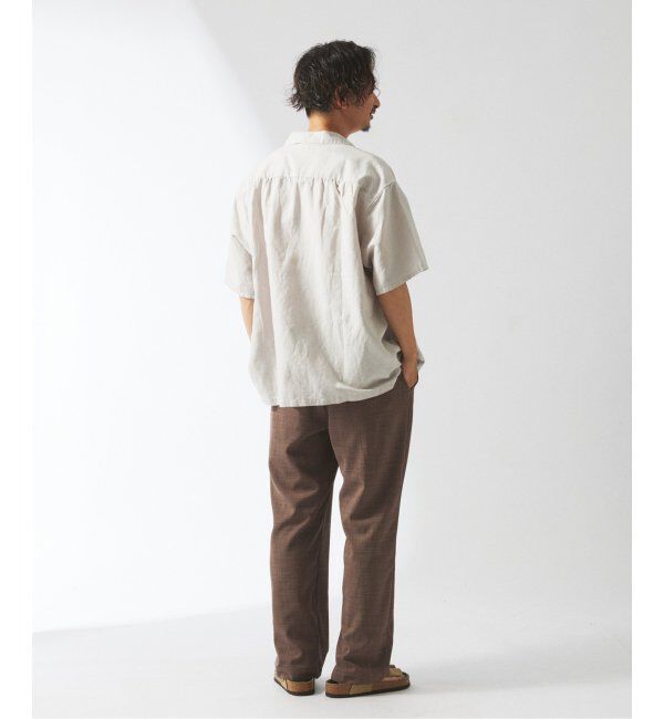 JOURNAL STANDARD relume「ヨーロピアンフラックス ガーメントダイ オープンカラーシャツ」|シャツ・ブラウス|